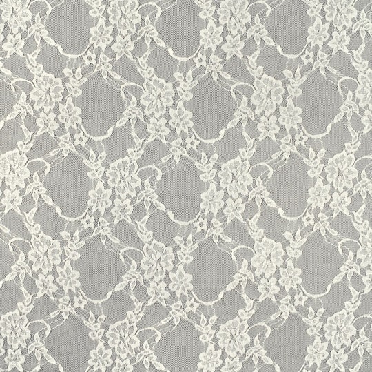 Ivory Stretch Lace
